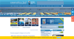 Desktop Screenshot of cesenatico365.it